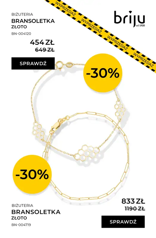 BEST SALE - gazetka promocyjna Briju | Ostatnie dni wyprzedaży do -70% od środy 18.02 do soboty 28.02 - strona 6