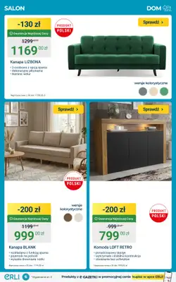 ERLI - gazetka promocyjna Mega rabaty do Twojego domu – meble, wyposażenie i elektronika taniej! od środy 18.02 do niedzieli 22.02 - strona 6