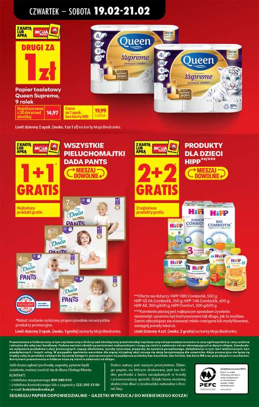 Biedronka - gazetka promocyjna Od czwartku od czwartku 19.02 do środy 25.02 - strona 64
