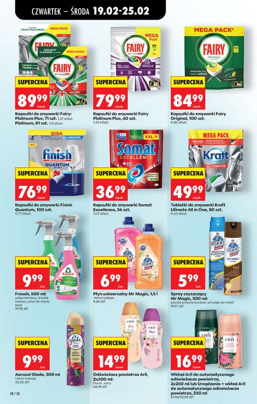 Biedronka - gazetka promocyjna Od czwartku od czwartku 19.02 do środy 25.02 - strona 60