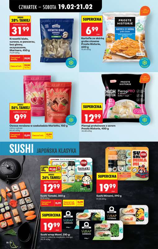 Biedronka - gazetka promocyjna Od czwartku od czwartku 19.02 do środy 25.02 - strona 36