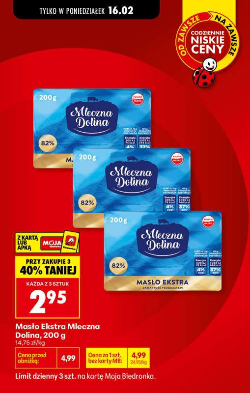 Biedronka - gazetka promocyjna Od czwartku, Z ladą tradycyjną od czwartku 19.02 do środy 25.02 - strona 6
