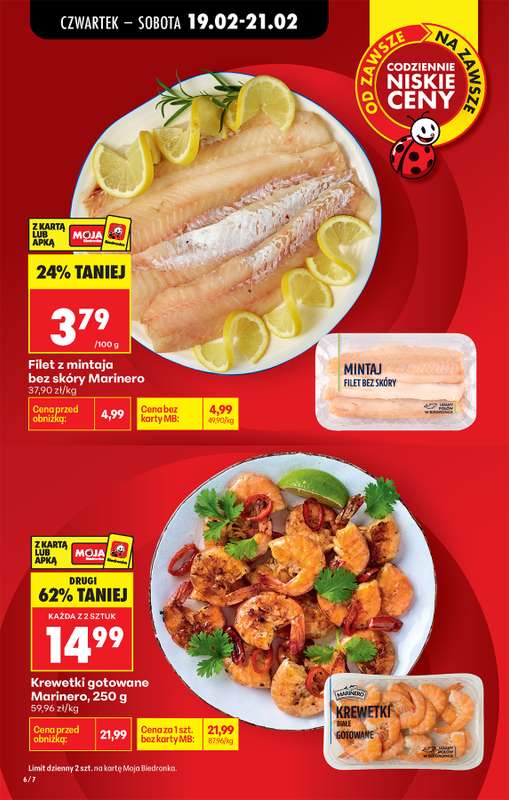 Biedronka - gazetka promocyjna Od czwartku, Z ladą tradycyjną od czwartku 19.02 do środy 25.02 - strona 10