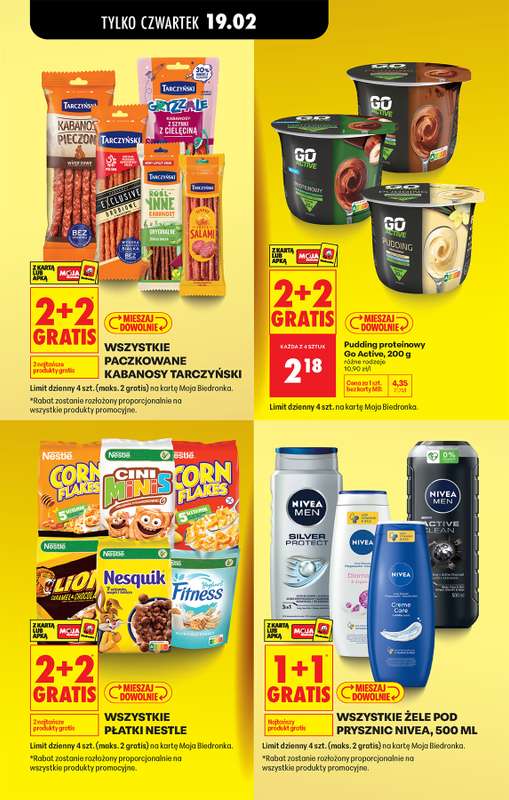 Biedronka - gazetka promocyjna Od czwartku, Z ladą tradycyjną od czwartku 19.02 do środy 25.02 - strona 19