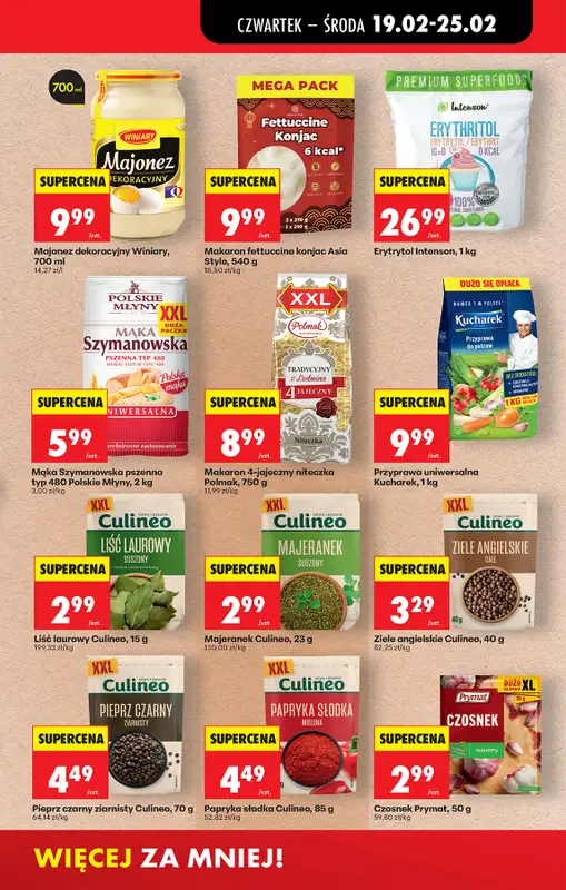 Biedronka - gazetka promocyjna Od czwartku, Z ladą tradycyjną od czwartku 19.02 do środy 25.02 - strona 39