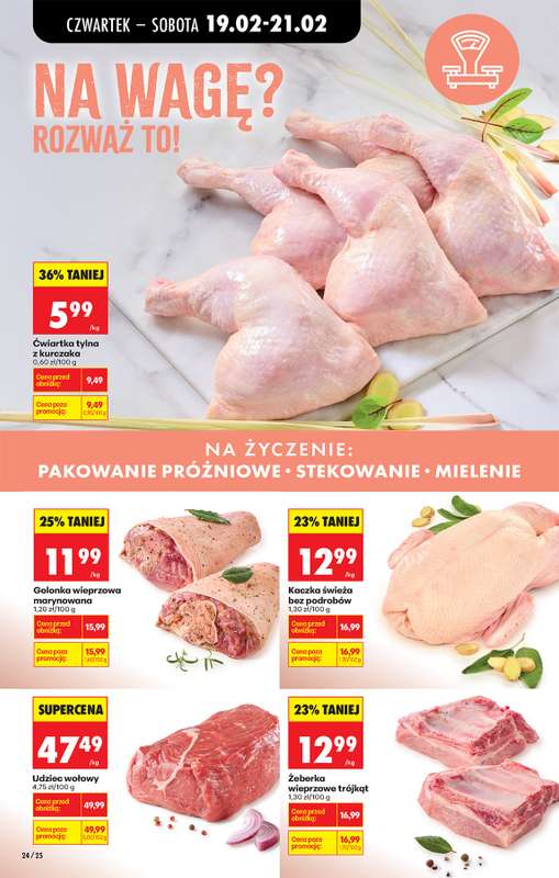 Biedronka - gazetka promocyjna Od czwartku, Z ladą tradycyjną od czwartku 19.02 do środy 25.02 - strona 28