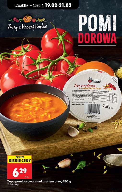 Biedronka - gazetka promocyjna Od czwartku, Z ladą tradycyjną od czwartku 19.02 do środy 25.02 - strona 72