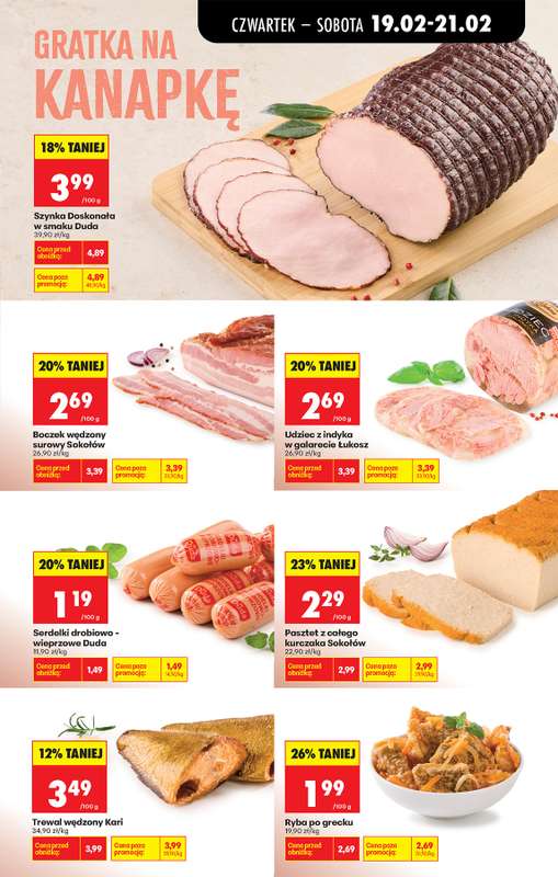 Biedronka - gazetka promocyjna Od czwartku, Z ladą tradycyjną od czwartku 19.02 do środy 25.02 - strona 29