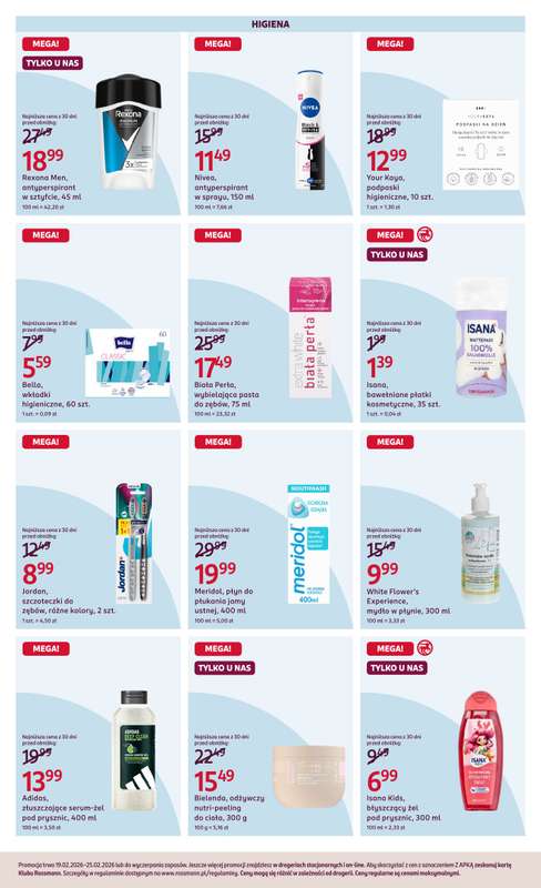 Rossmann - gazetka promocyjna Gazetka od czwartku 19.02 do środy 25.02 - strona 4