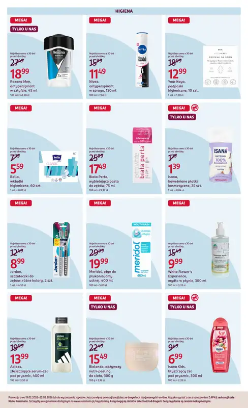 Rossmann - gazetka promocyjna Gazetka od czwartku 19.02 do środy 25.02 - strona 4
