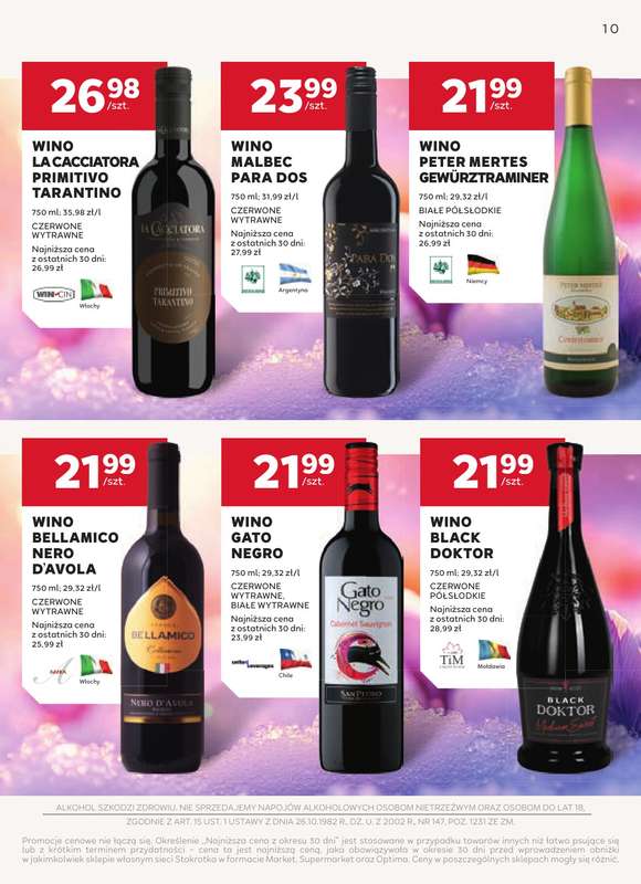 Stokrotka - gazetka promocyjna W dobrym smaku od czwartku 19.02 do środy 18.03 - strona 10