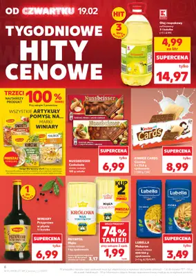 Kaufland - gazetka promocyjna Oferta Kaufland od czwartku 19.02 do środy 25.02 - strona 6
