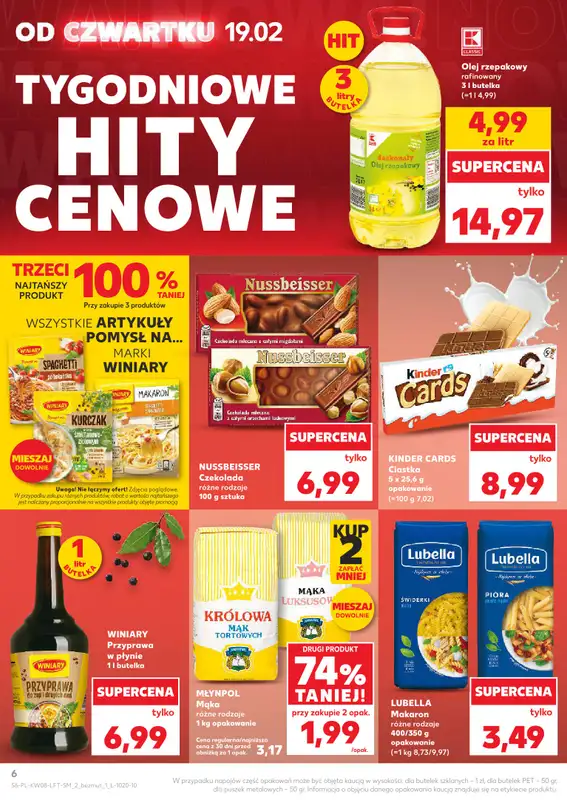 Kaufland - gazetka promocyjna Oferta Kaufland od czwartku 19.02 do środy 25.02 - strona 6