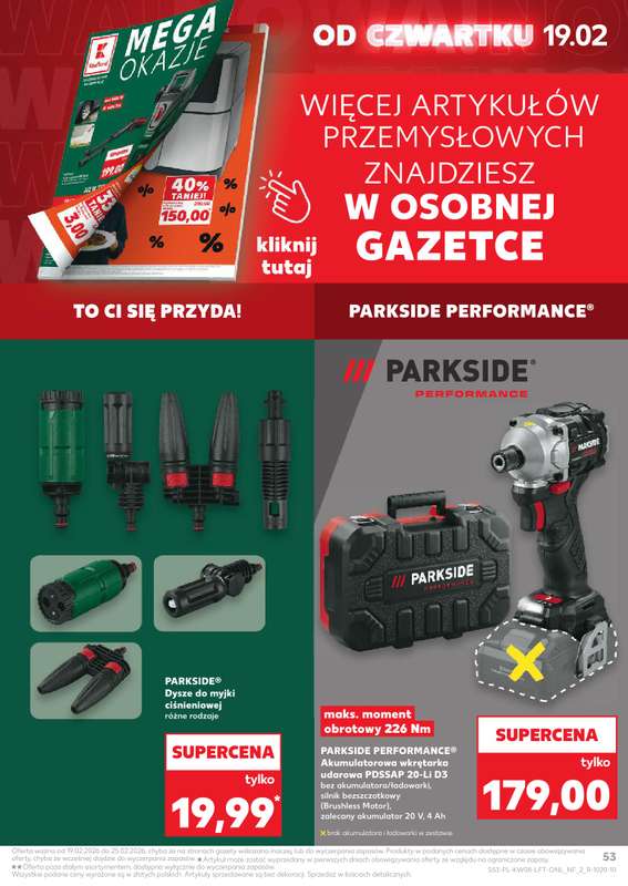 Kaufland - gazetka promocyjna Oferta Kaufland od czwartku 19.02 do środy 25.02 - strona 53