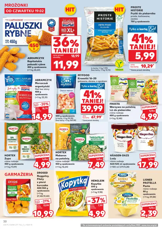 Kaufland - gazetka promocyjna Oferta Kaufland od czwartku 19.02 do środy 25.02 - strona 30