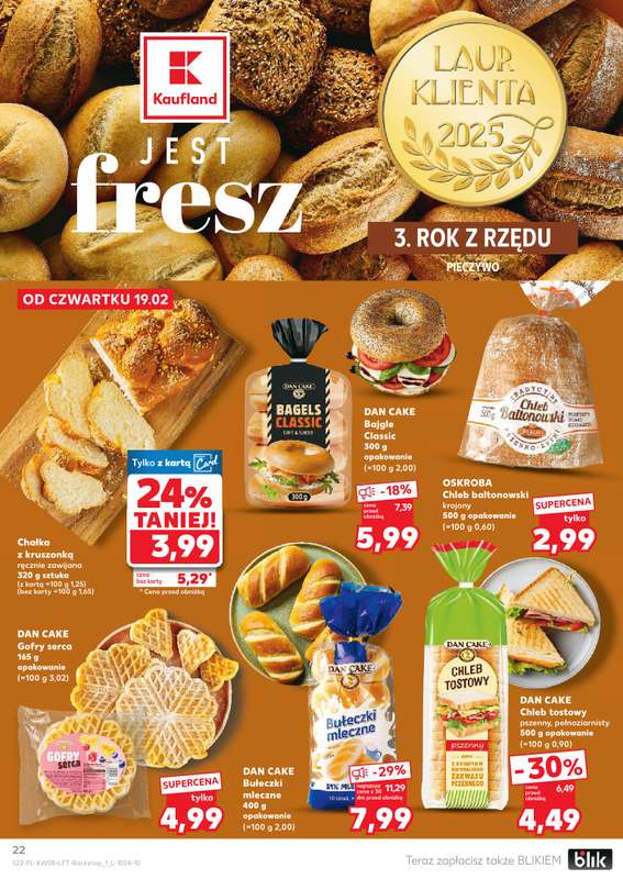 Kaufland - gazetka promocyjna Oferta Kaufland od czwartku 19.02 do środy 25.02 - strona 22