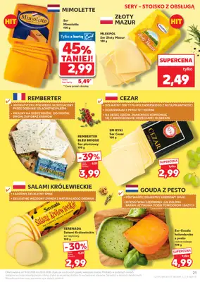 Kaufland - gazetka promocyjna Oferta Kaufland od czwartku 19.02 do środy 25.02 - strona 21