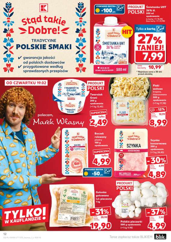 Kaufland - gazetka promocyjna Oferta Kaufland od czwartku 19.02 do środy 25.02 - strona 12