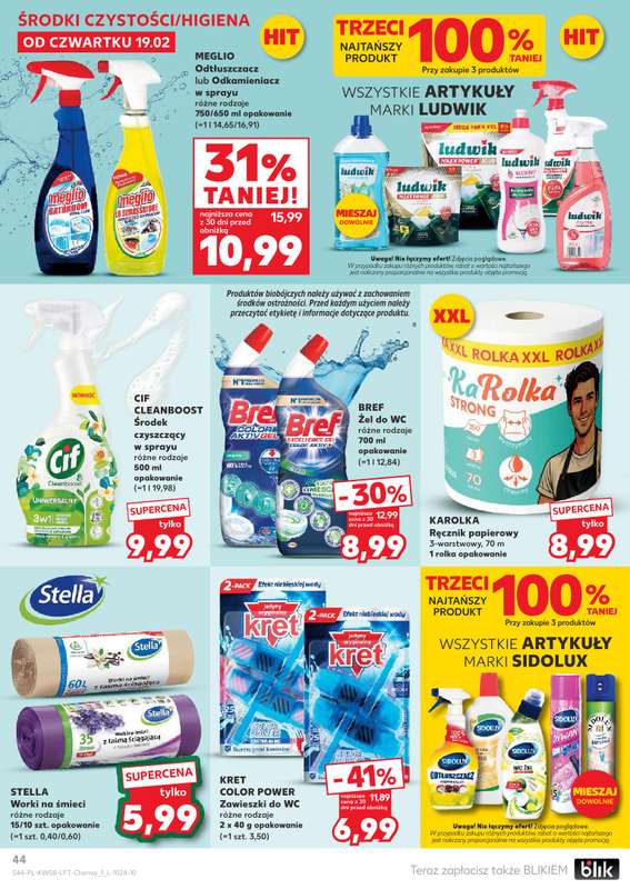 Kaufland - gazetka promocyjna Oferta Kaufland od czwartku 19.02 do środy 25.02 - strona 44