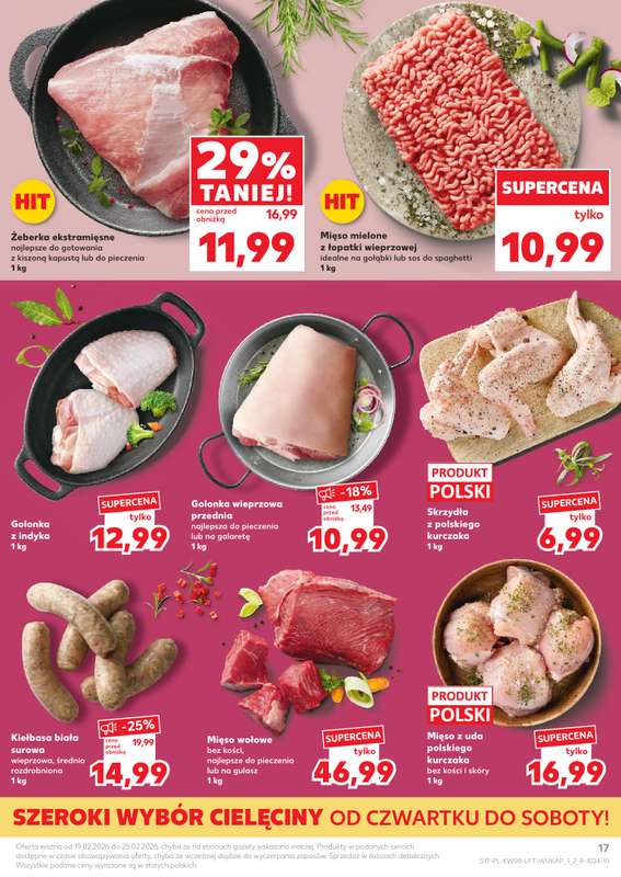 Kaufland - gazetka promocyjna Oferta Kaufland od czwartku 19.02 do środy 25.02 - strona 17