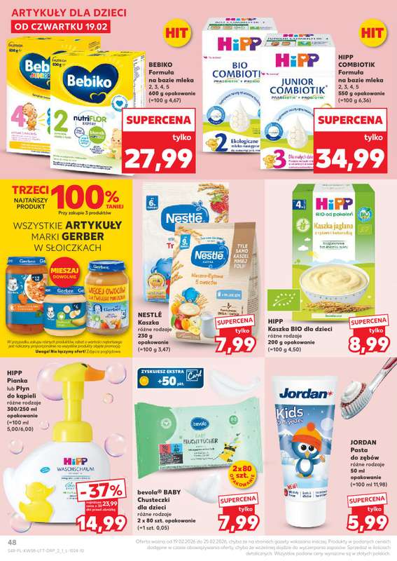 Kaufland - gazetka promocyjna Oferta Kaufland od czwartku 19.02 do środy 25.02 - strona 48