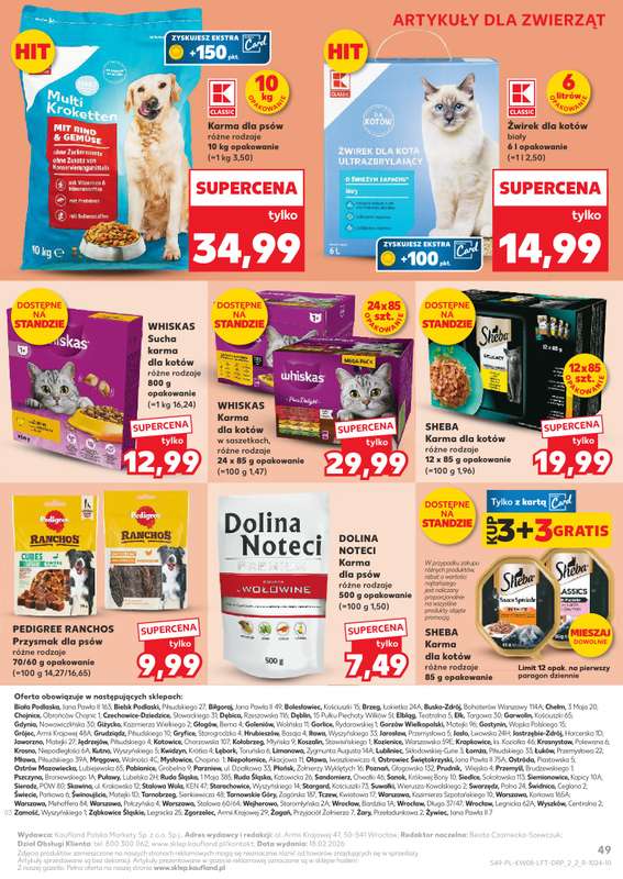 Kaufland - gazetka promocyjna Oferta Kaufland od czwartku 19.02 do środy 25.02 - strona 49