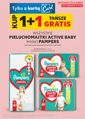 Kaufland - gazetka promocyjna Oferta Kaufland od czwartku 19.02 do środy 25.02 - strona 47