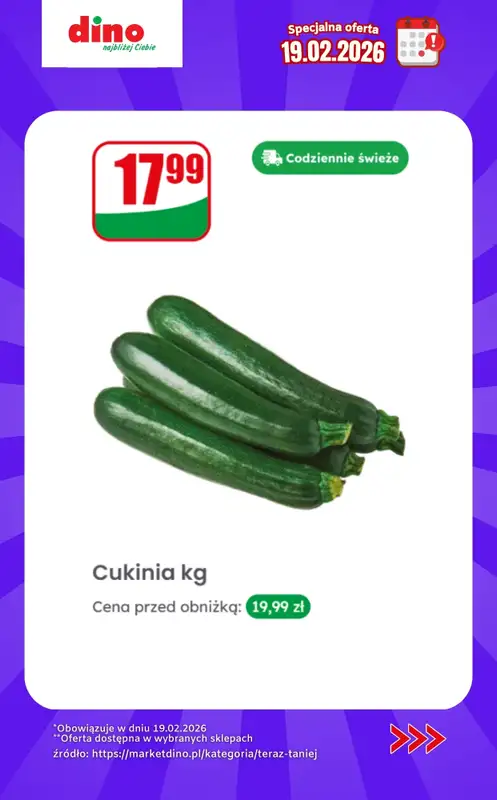 Dino - gazetka promocyjna Specjalna oferta na 19.02.2026 - promocje spoza gazetki od czwartku 19.02 do czwartku 19.02 - strona 5