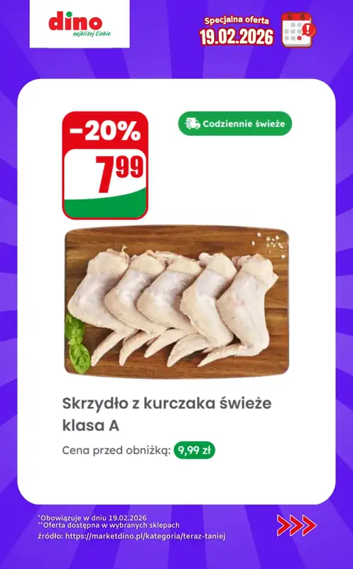 Dino - gazetka promocyjna Specjalna oferta na 19.02.2026 - promocje spoza gazetki od czwartku 19.02 do czwartku 19.02 - strona 2