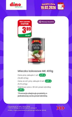 Dino - gazetka promocyjna Specjalna oferta na 19.02.2026 - promocje spoza gazetki od czwartku 19.02 do czwartku 19.02 - strona 7