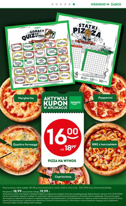 Żabka - gazetka promocyjna Gazetka weekendowa od piątku 20.02 do niedzieli 22.02 - strona 7