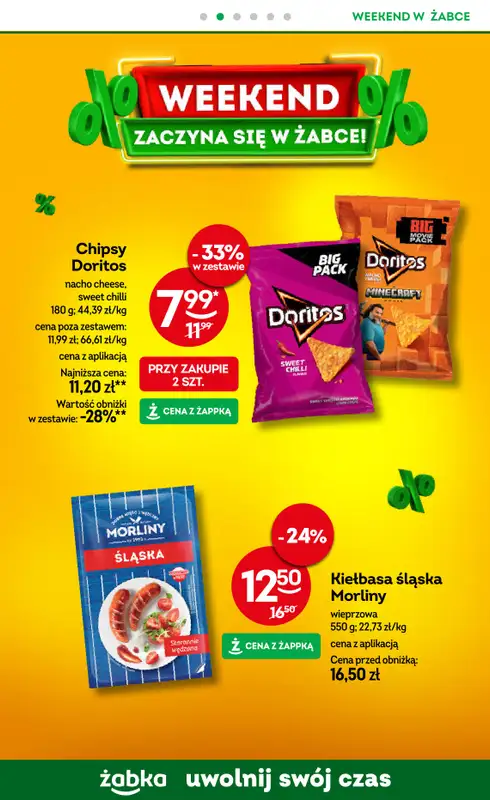 Żabka - gazetka promocyjna Gazetka weekendowa   - strona 3