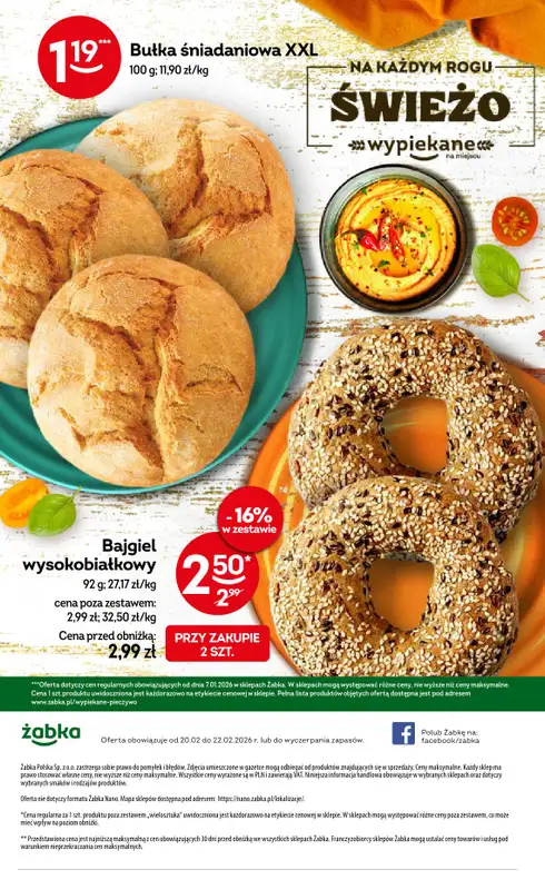 Żabka - gazetka promocyjna Gazetka weekendowa od piątku 20.02 do niedzieli 22.02 - strona 8