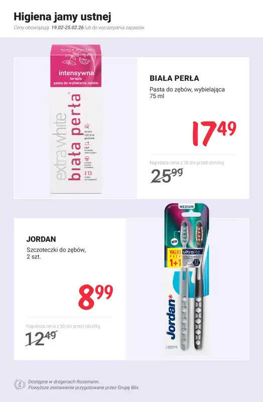 Rossmann - gazetka promocyjna MEGA promocje z nowej gazetki od czwartku 19.02 do środy 25.02 - strona 10
