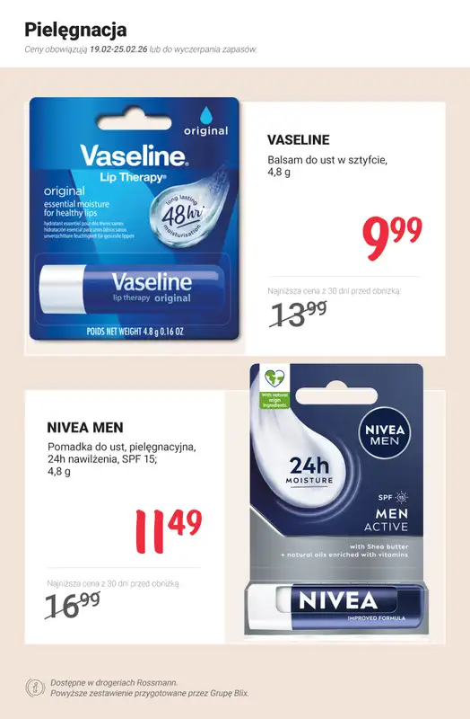 Rossmann - gazetka promocyjna MEGA promocje z nowej gazetki od czwartku 19.02 do środy 25.02 - strona 5