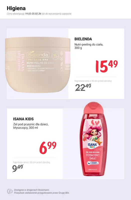 Rossmann - gazetka promocyjna MEGA promocje z nowej gazetki od czwartku 19.02 do środy 25.02 - strona 8