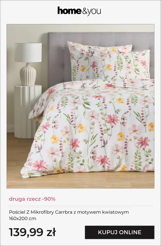 home&you - gazetka promocyjna Druga rzecz -90% od czwartku 19.02 do wtorku 24.02 - strona 9