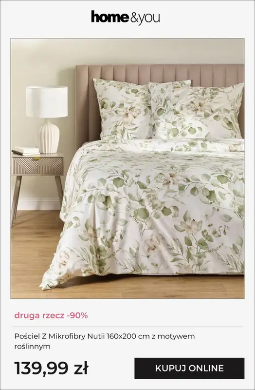 home&you - gazetka promocyjna Druga rzecz -90% od czwartku 19.02 do wtorku 24.02 - strona 2