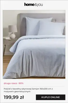 home&you - gazetka promocyjna Druga rzecz -90% od czwartku 19.02 do wtorku 24.02 - strona 5