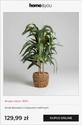 home&you - gazetka promocyjna Druga rzecz -90% od czwartku 19.02 do wtorku 24.02 - strona 7