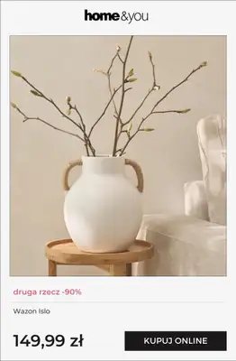 home&you - gazetka promocyjna Druga rzecz -90% od czwartku 19.02 do wtorku 24.02 - strona 8