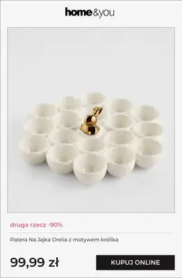 home&you - gazetka promocyjna Druga rzecz -90% od czwartku 19.02 do wtorku 24.02 - strona 4