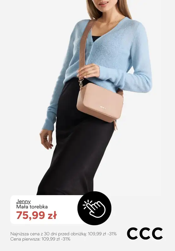 CCC - gazetka promocyjna Torebki w super cenach! od czwartku 19.02  - strona 3