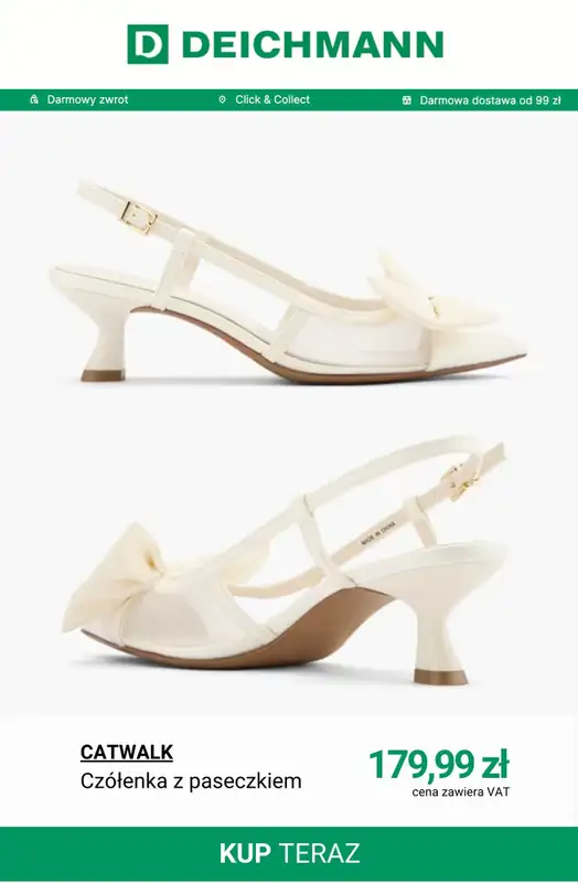 Deichmann - gazetka promocyjna Buty ślubne damskie od czwartku 19.02  - strona 13