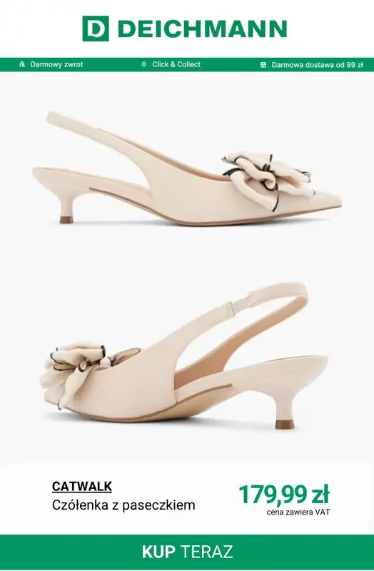 Deichmann - gazetka promocyjna Buty ślubne damskie od czwartku 19.02  - strona 6