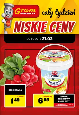 Gram Market - gazetka promocyjna Cały tydzień niskie ceny od piątku 20.02 do środy 25.02
