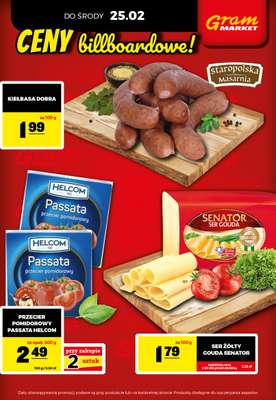 Gram Market - gazetka promocyjna Cały tydzień niskie ceny od piątku 20.02 do środy 25.02 - strona 3
