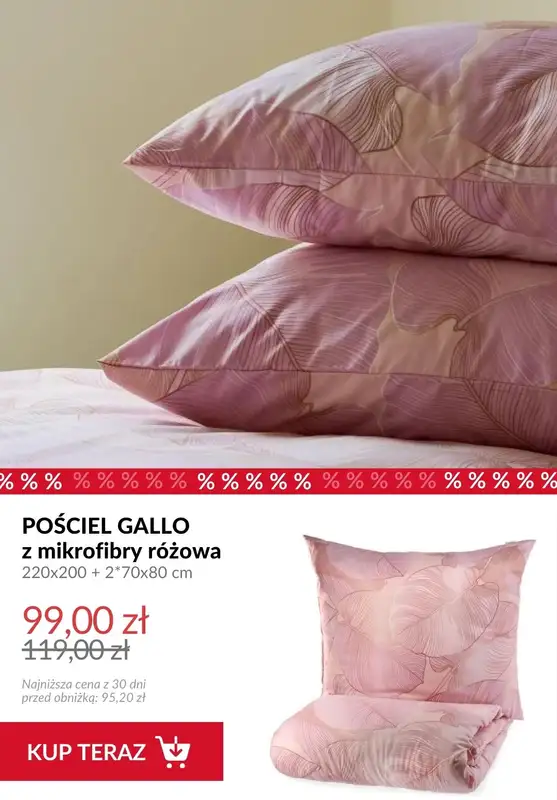 Homla - gazetka promocyjna Wyprzedaż na produkty do sypialni od czwartku 19.02  - strona 3