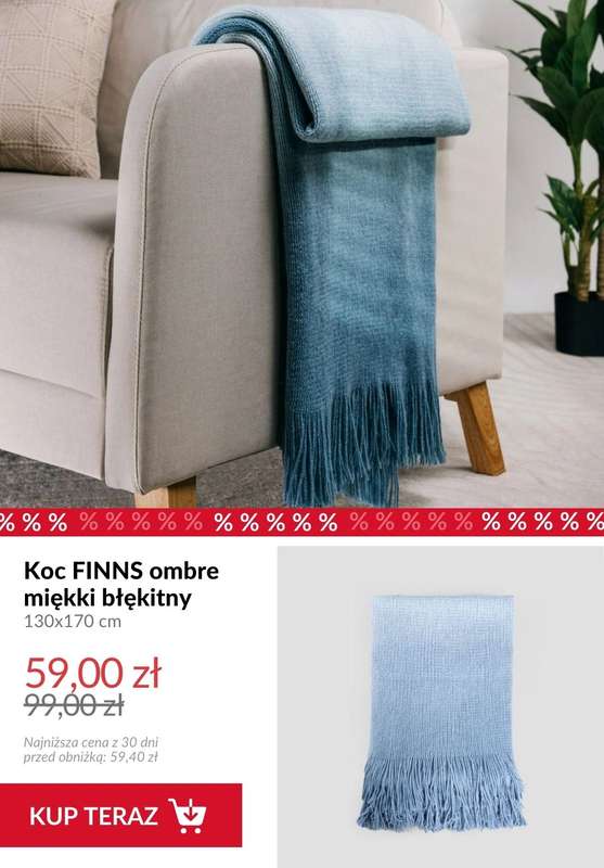 Homla - gazetka promocyjna Wyprzedaż na produkty do sypialni od czwartku 19.02  - strona 10