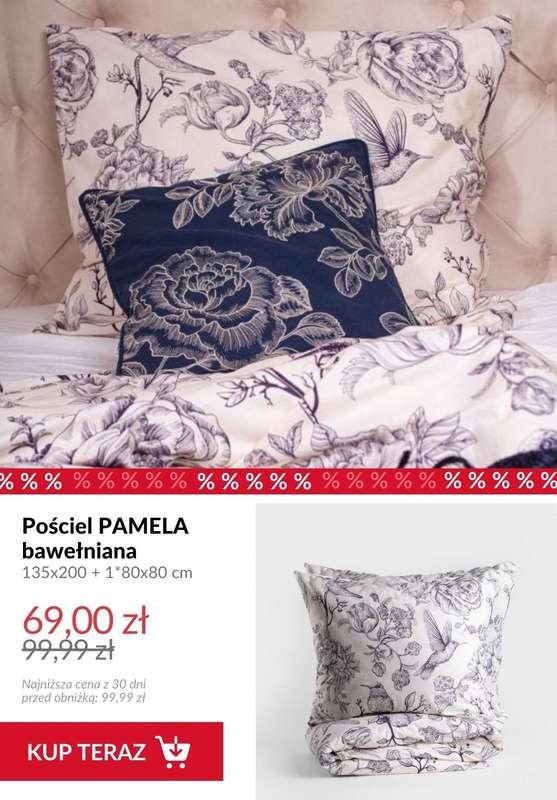 Homla - gazetka promocyjna Wyprzedaż na produkty do sypialni od czwartku 19.02  - strona 7